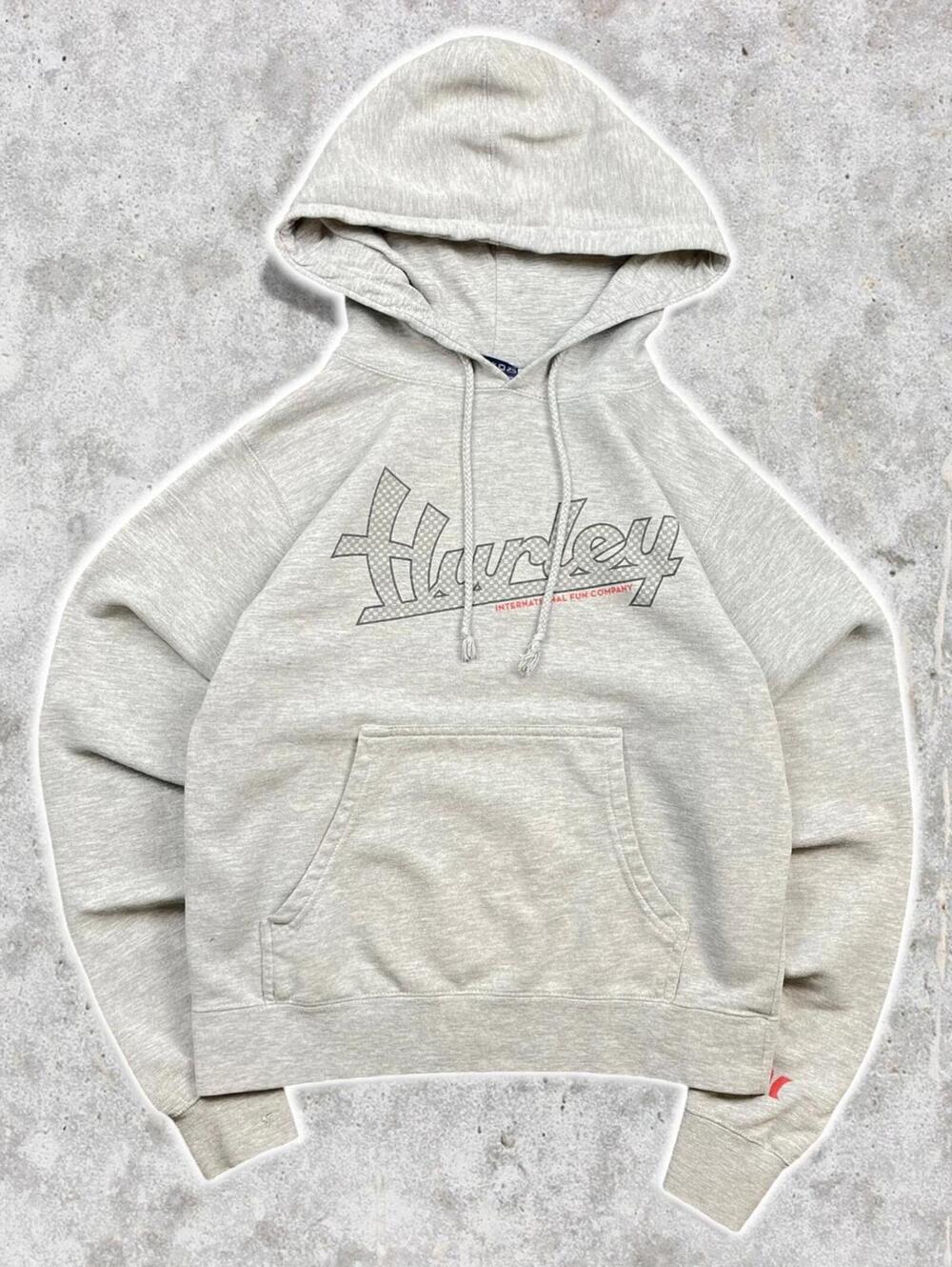 2000's Women's Hurley Spellout Graphic Hoodie